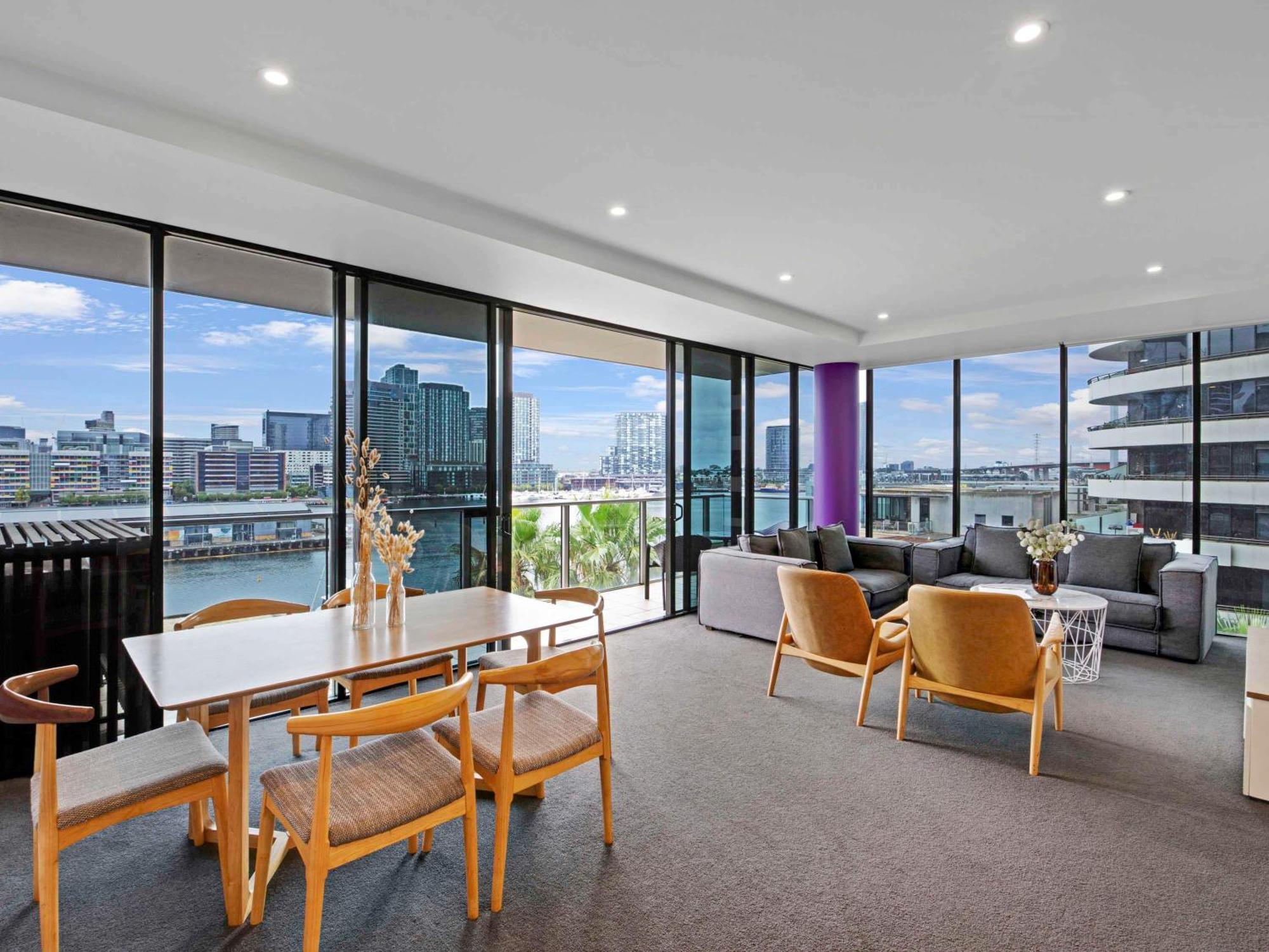 The Sebel Residences Melbourne Docklands Serviced Apartments المظهر الخارجي الصورة